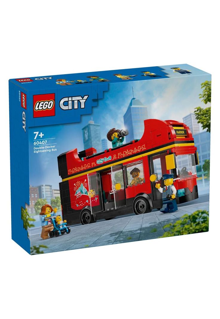 Lego City Autobús Turístico Rojo De Dos Pisos (60407)-0