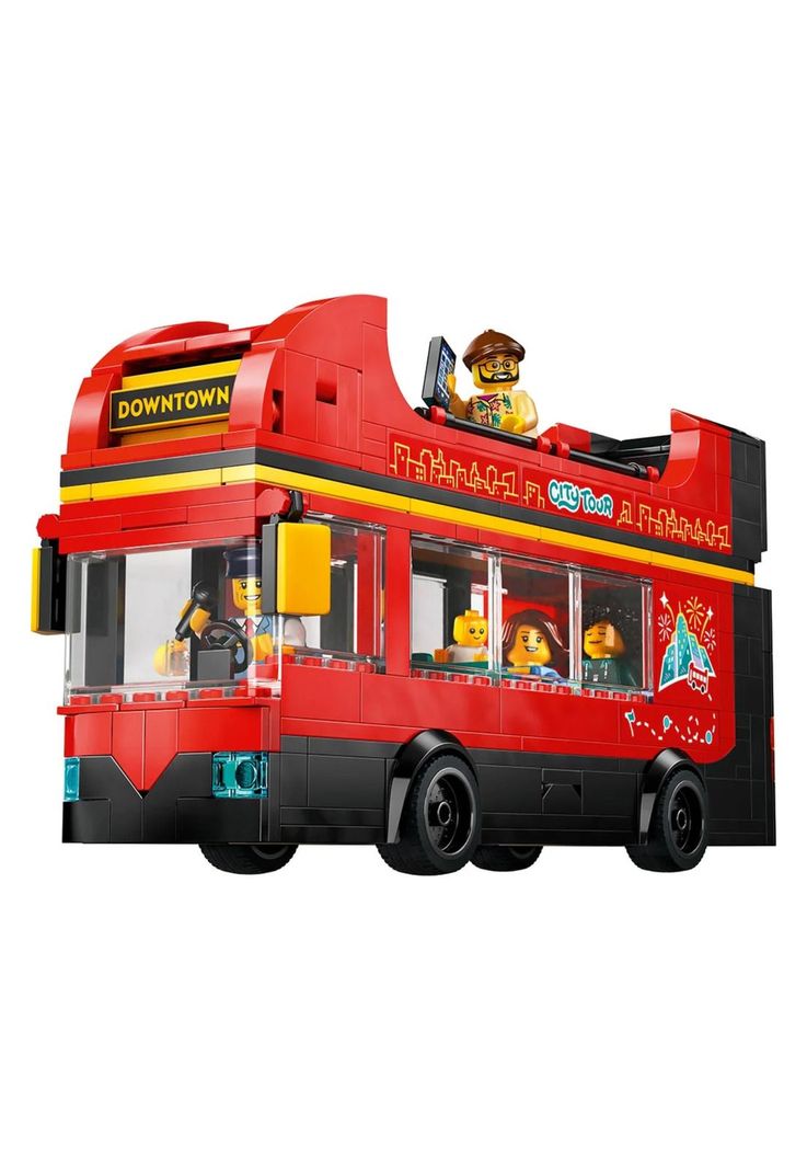 Lego City Autobús Turístico Rojo De Dos Pisos (60407)-1