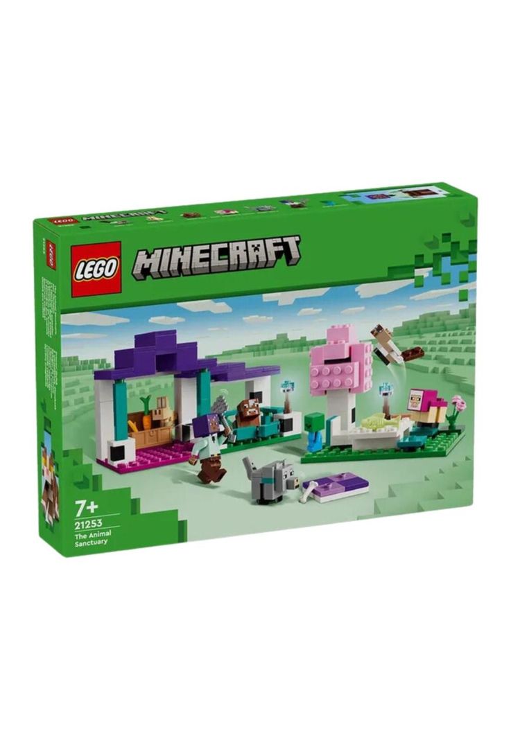 Lego Minecraft El Santuario De Animales-0