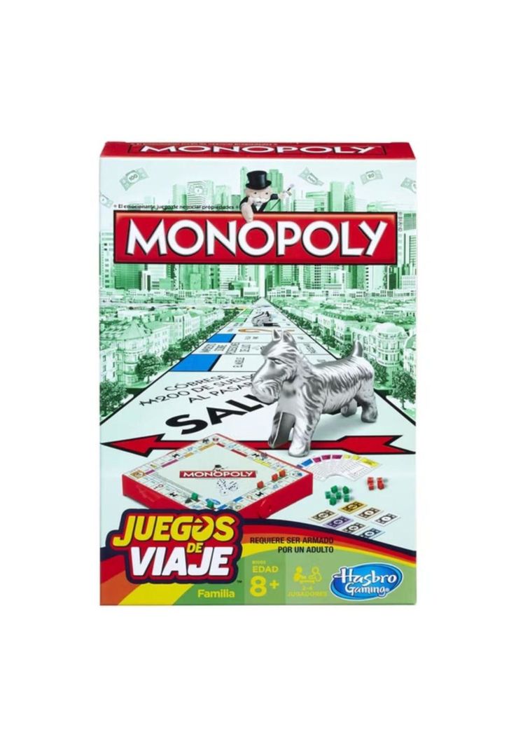 Monopoly Hasbro Edición de Viaje-0