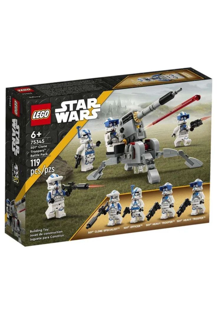Lego Star Wars: Clon Troopers 501 Pack De Combate-0