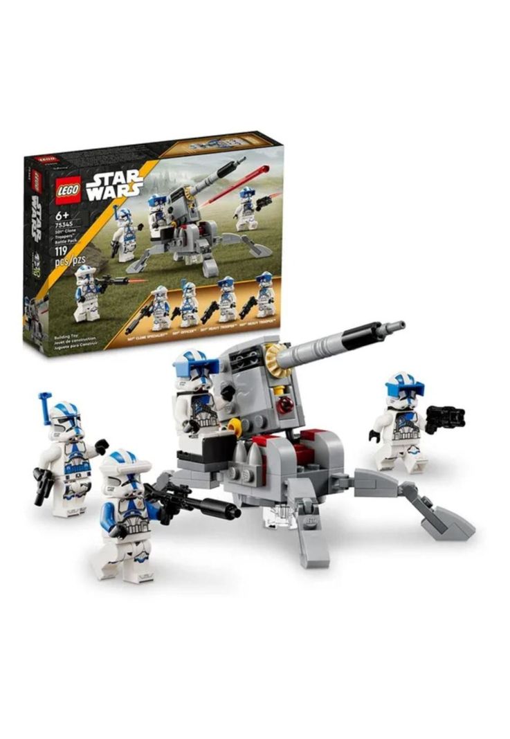 Lego Star Wars: Clon Troopers 501 Pack De Combate-1
