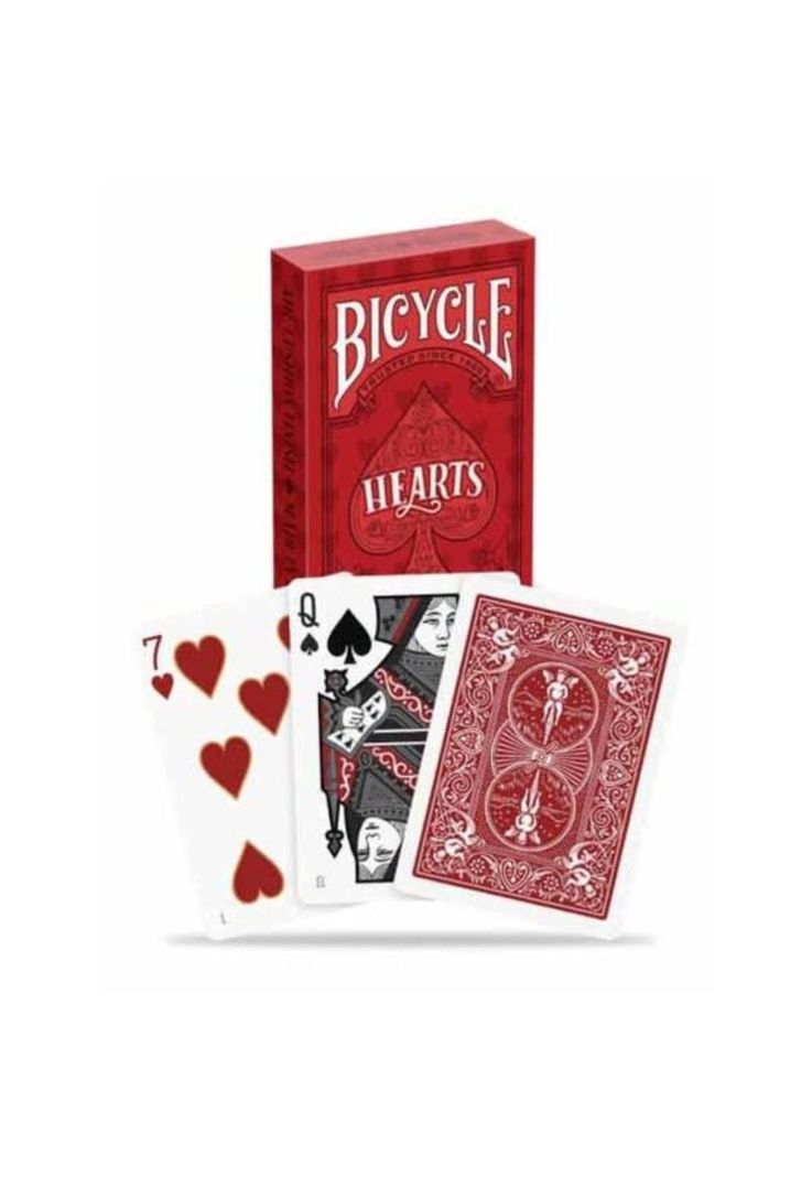 Naipe Bicycle Hearts-1