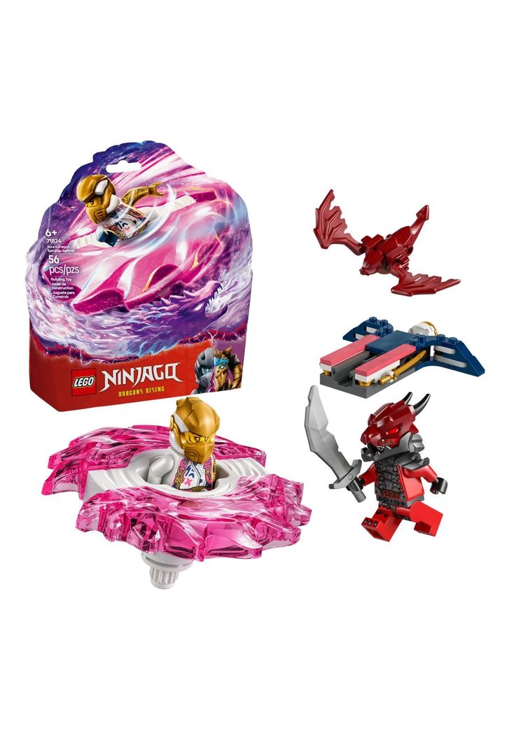 Lego Ninjago Spinner de Spinjitzu del Dragón de Sora (71824)-0