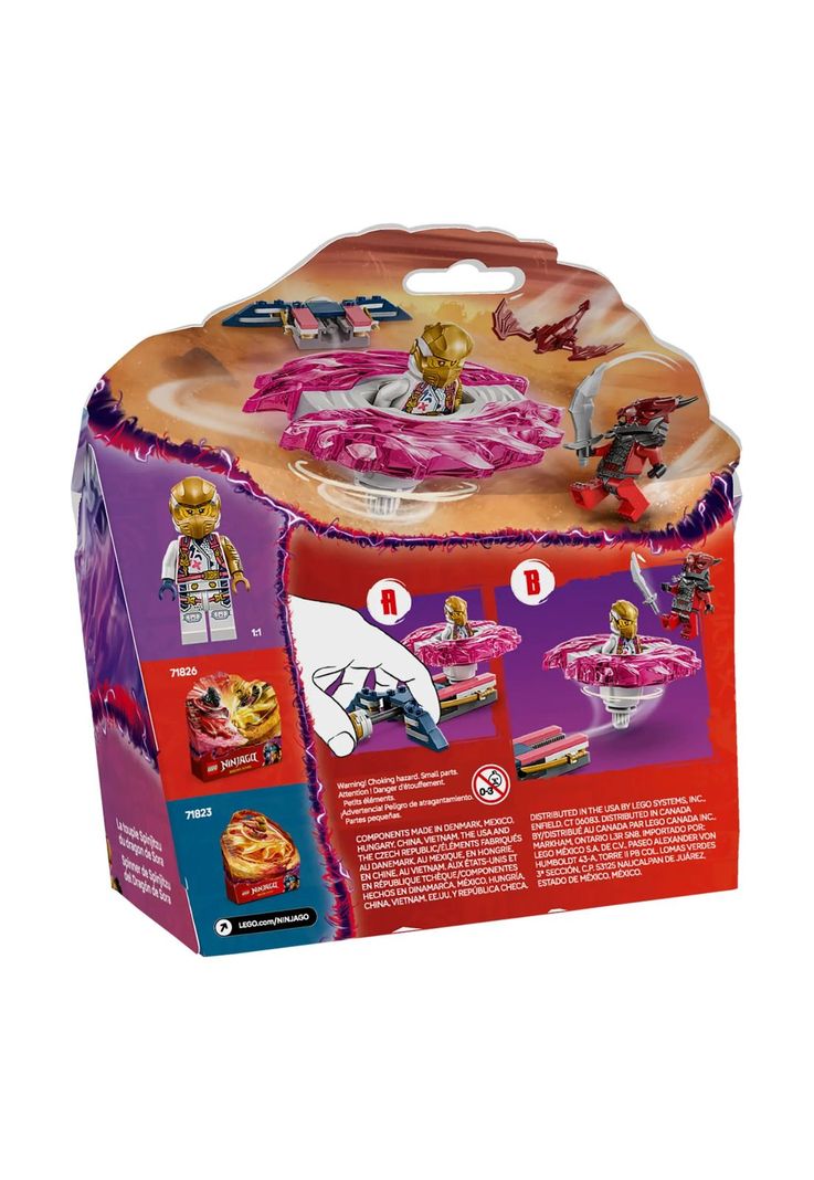 Lego Ninjago Spinner de Spinjitzu del Dragón de Sora (71824)-2