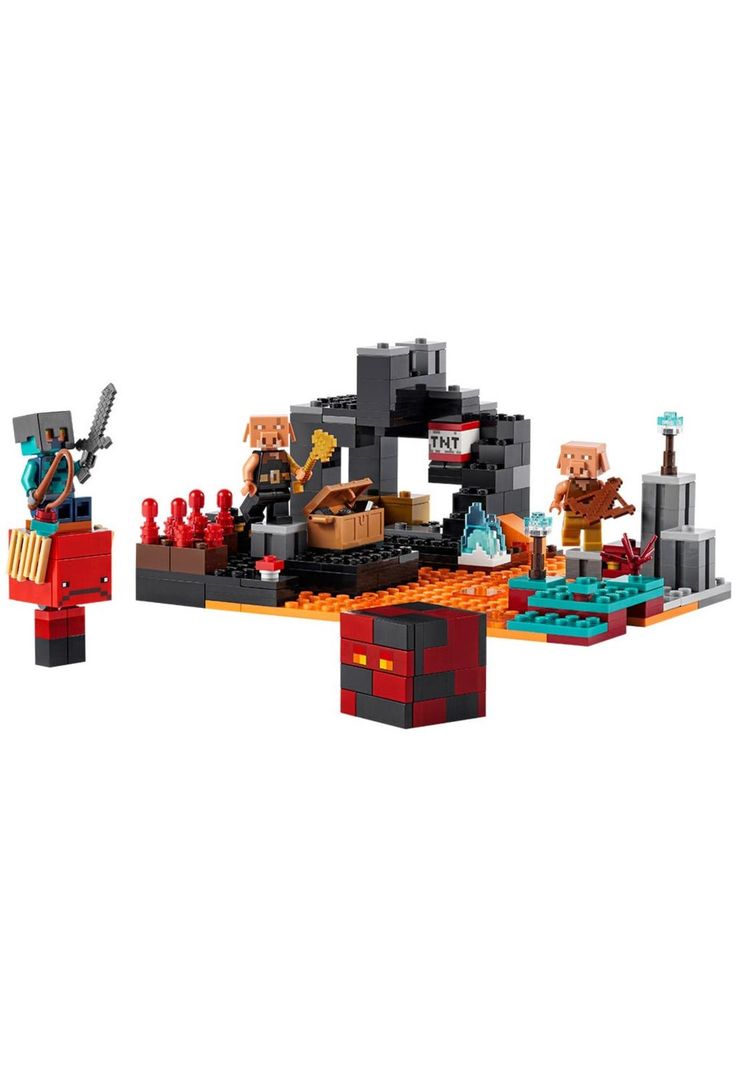 Lego Minecraft El Bastión del Nether-1