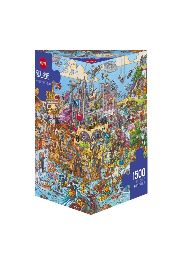 Puzzle Heye 1500 – Hollyworld-0