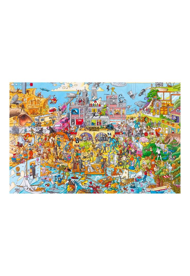 Puzzle Heye 1500 – Hollyworld-1