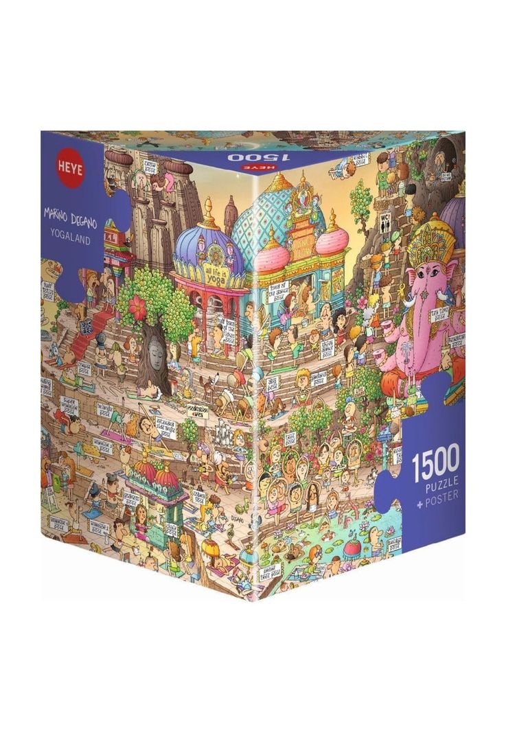 Puzzle Heye 1500 - Yogaland-0