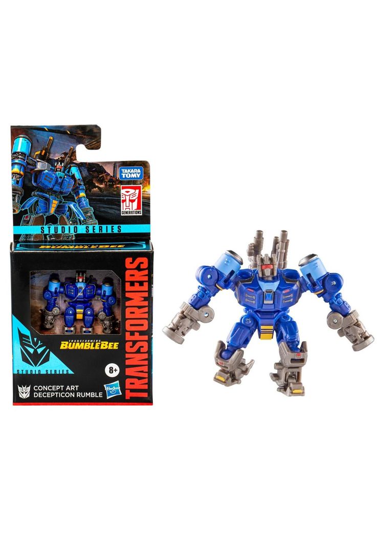 Transformers Studio Series Core Concept Art Decepticon Rumble-5