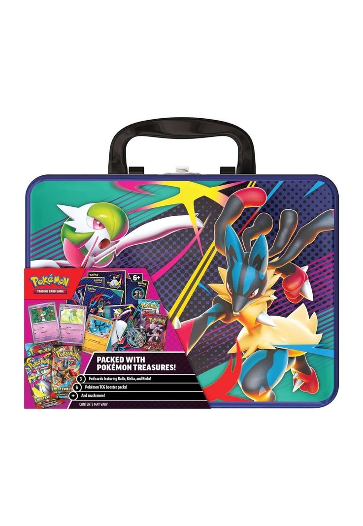 Pokemon TCG: Collector Chest Lonchera - Gardevoir y Lucario 2025