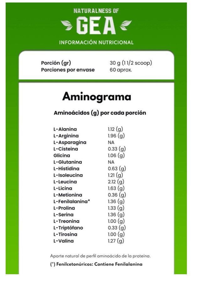 Proteína vegana 2kg Sabor Vainilla (60 servicios)-1