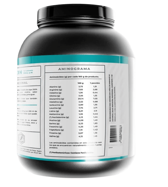 Salux proteína vegana 1kg Chocolate 30 servicios-1