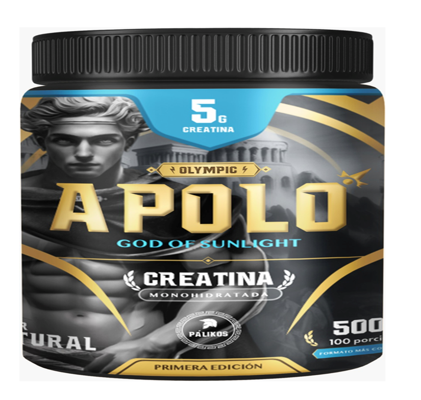 Creatina Micronizada Apolo 500 g (100 servicios)-0