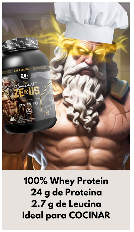 Proteína 100% whey Sin sabor + Shaker Palikos Fitness-1