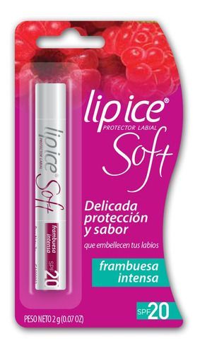 Lip Ice Soft Frambruesa Intensa Spf20 Rosado