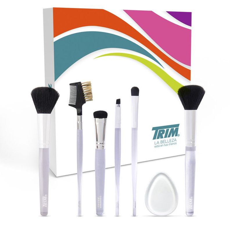Pack total brochas Trim Acero