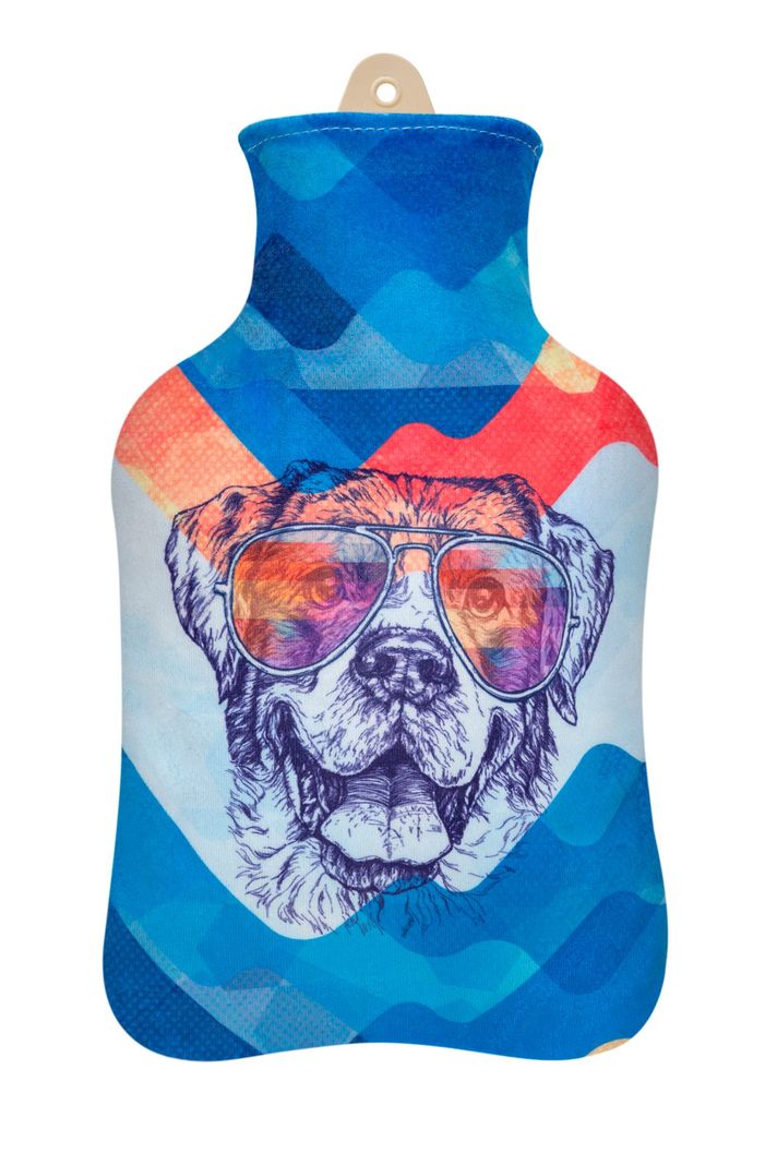 Guatero Thermicachile 1 Litro C/Funda Perro Lentes-0