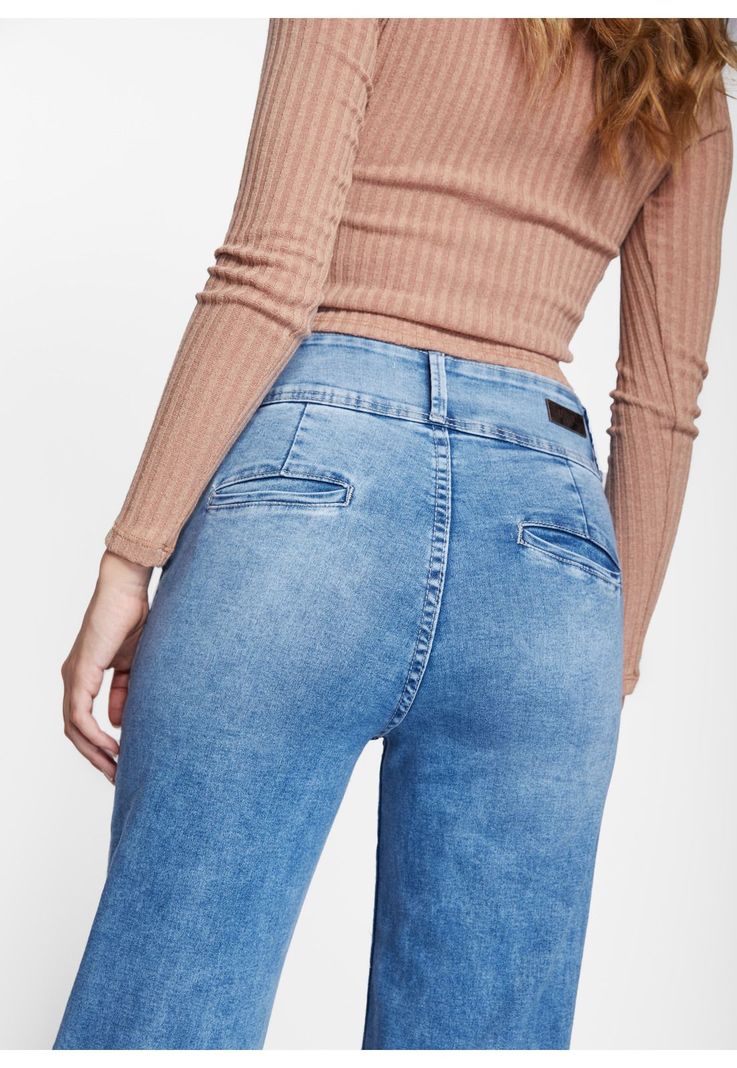 Jeans Koka Tailoring Pretina Ancha Azul Efesis-4