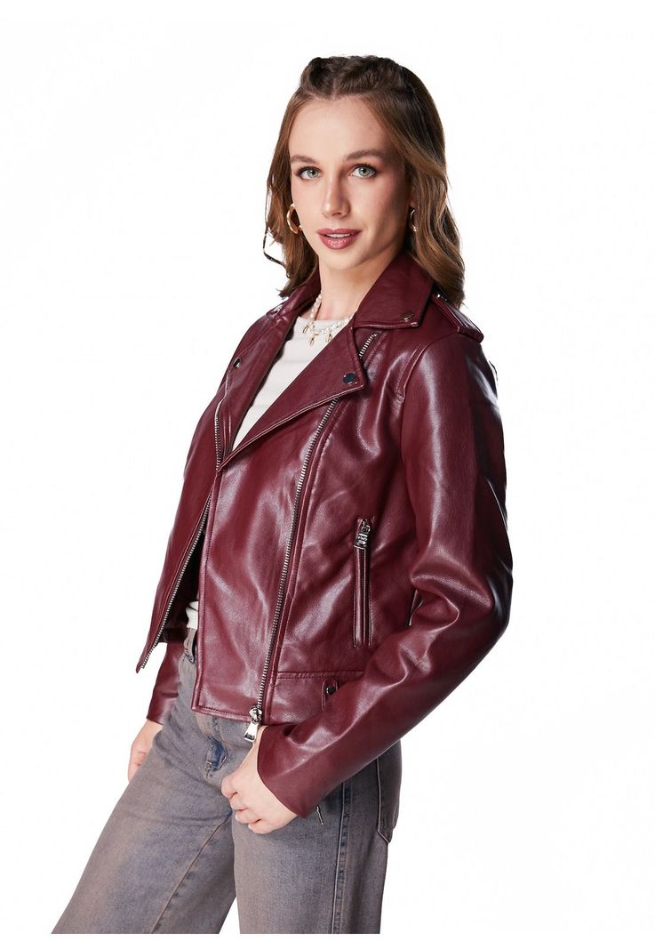 CHAQUETA NIKOS BIKER PU-3