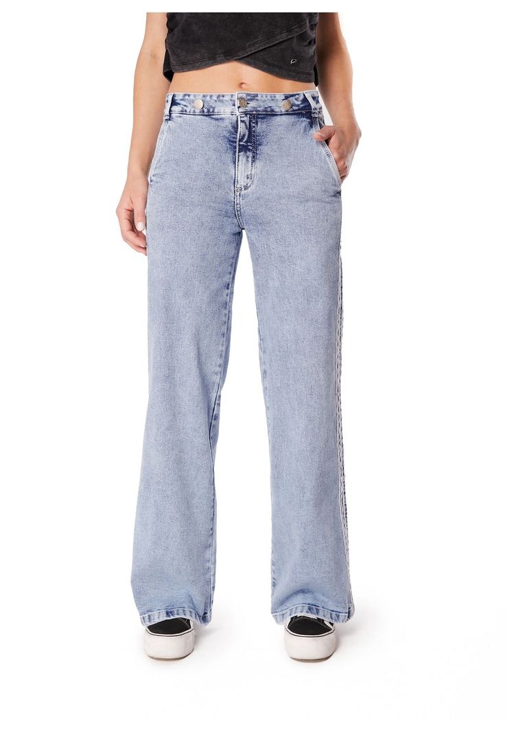 JEANS NIDIA WIDE BOLSILLO CARGO-0
