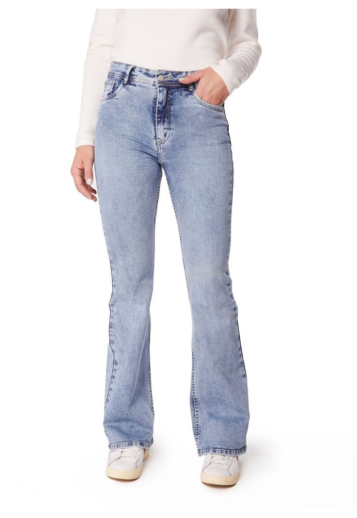 JEANS FEEL LIGHT FLARE BOLSILLO C/ TAPETAS-0