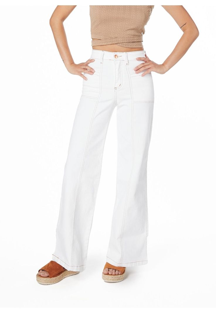 PANTALON PIRAGI PALAZZO HILO CONTRATONO BOLSILLO INCRUSTADO-1