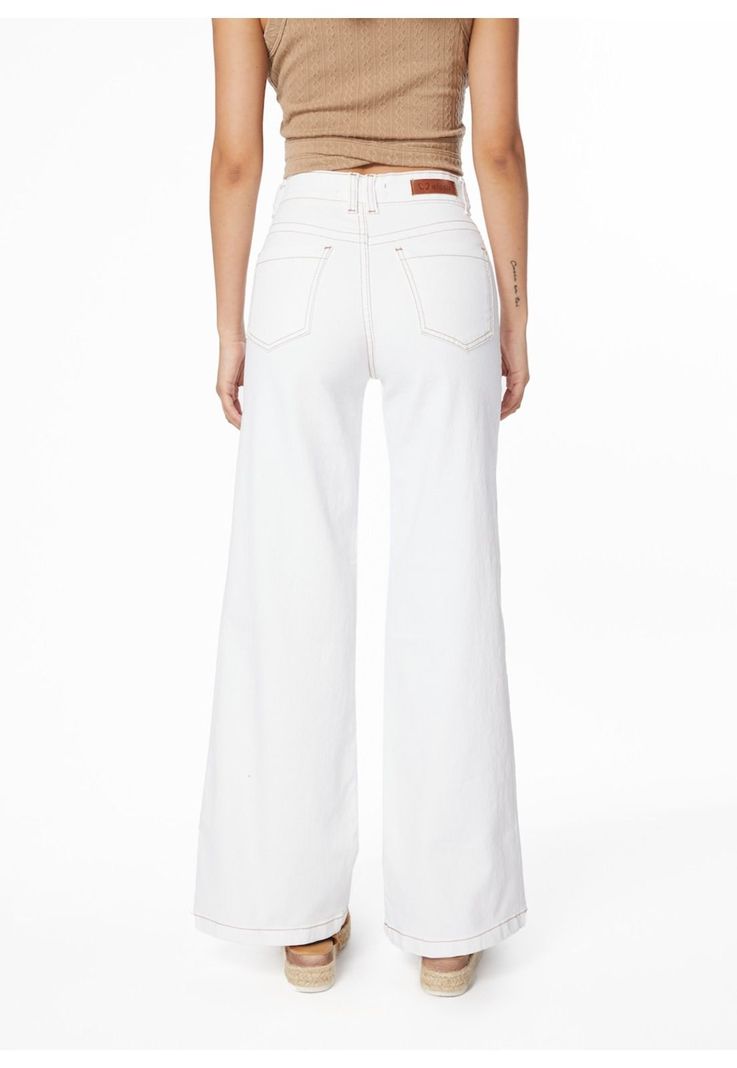 PANTALON PIRAGI PALAZZO HILO CONTRATONO BOLSILLO INCRUSTADO-3