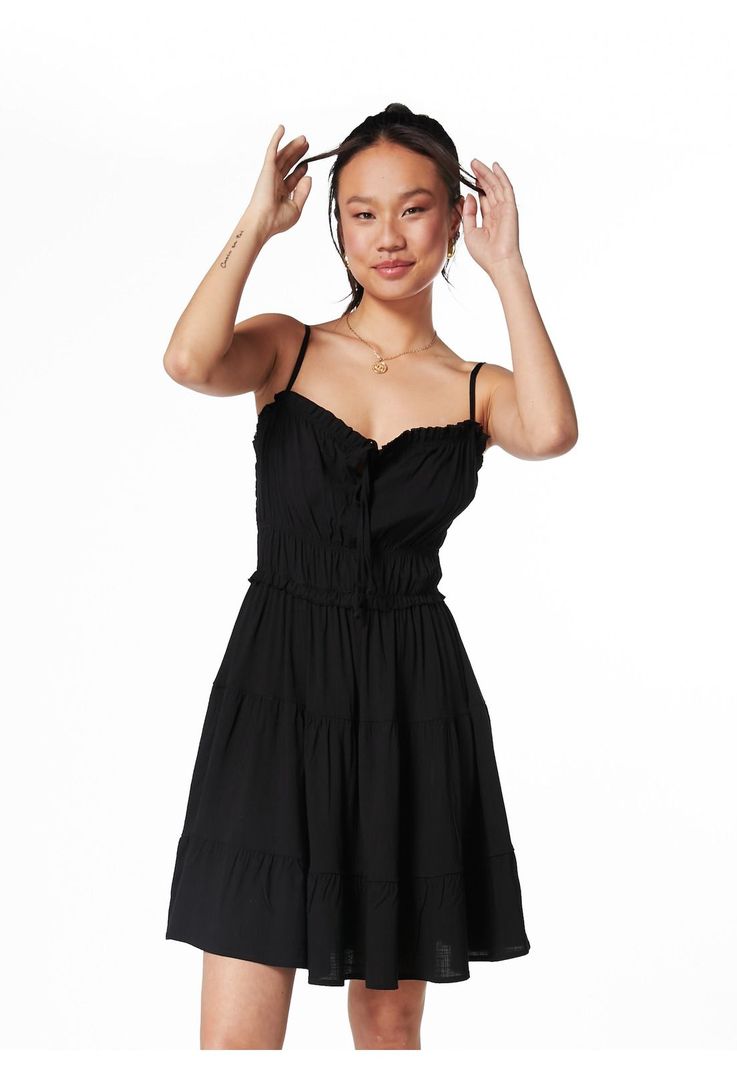 VESTIDO AYDIN TIPO BABY DOLL C/ PABILOS-1