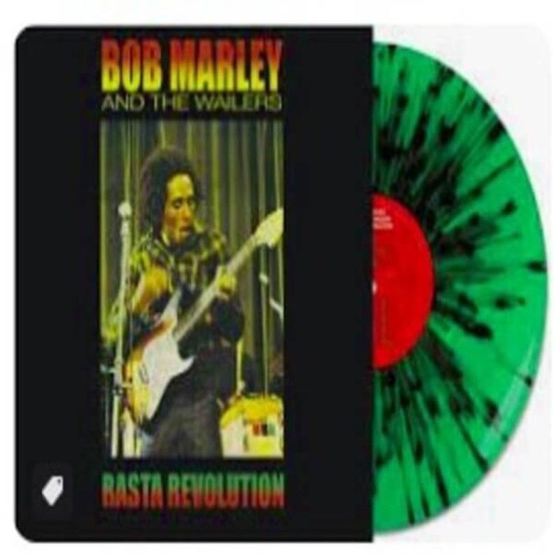 Bob Marley – Rasta Revolution – Green/ black (Vinilo)-1