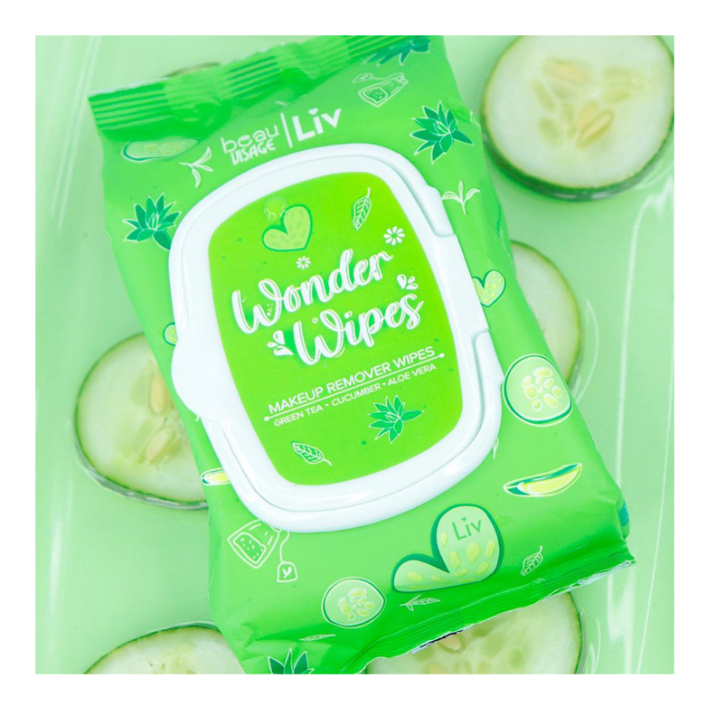 Toallas Desmaquillantes con Extracto de Pepino - 30 Und -1