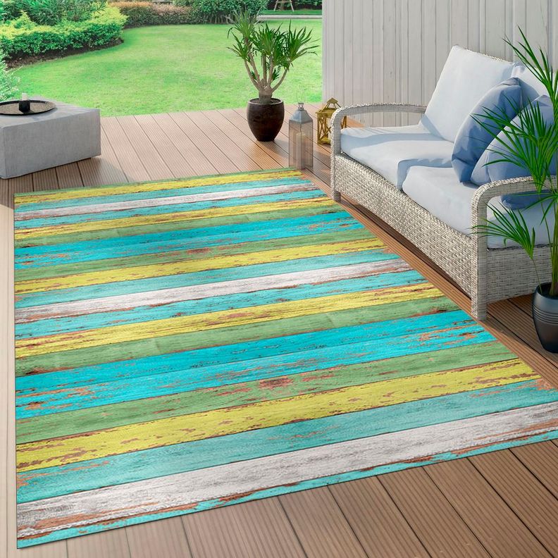 Alfombra Vinílica  Madera Vintage Chiloé 70x140 cm-6