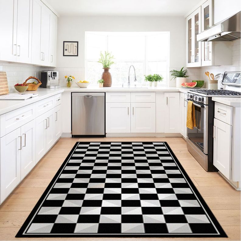 Alfombra Vinílica  Tablero Black Mirror 140x160 cm-5