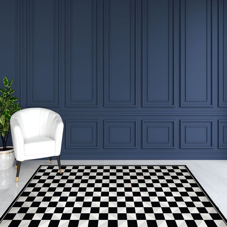 Alfombra Vinílica  Tablero Black Mirror 140x160 cm-6