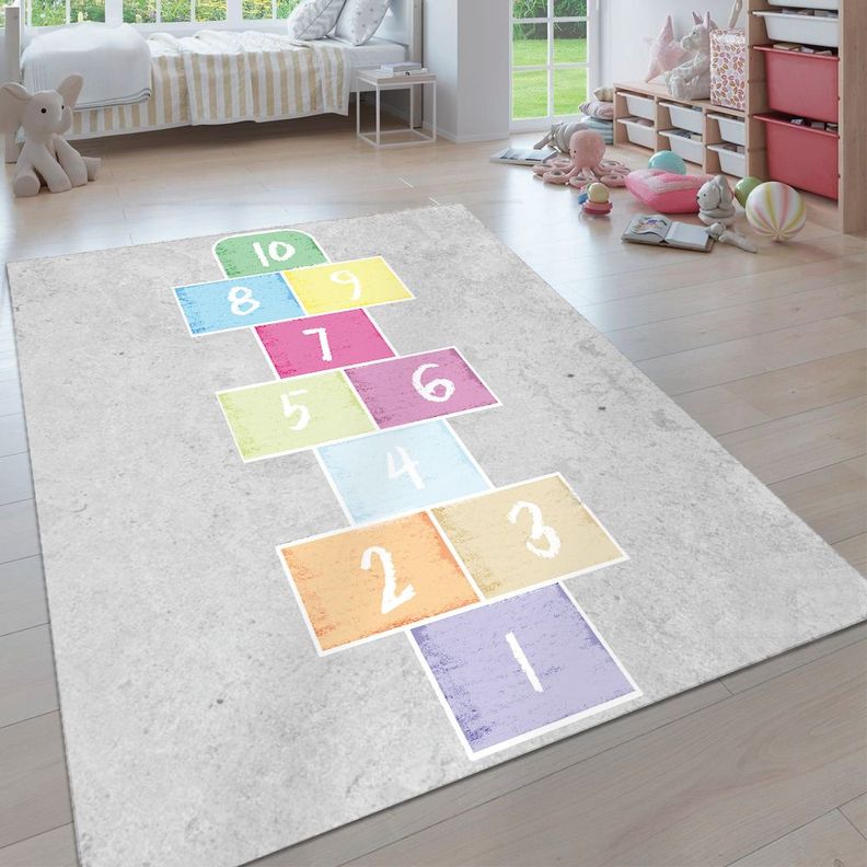 Alfombra Vinílica Infantil Luche Clásico 140x160 cm-1