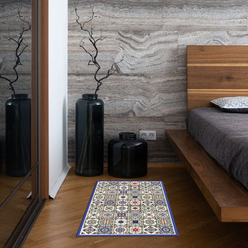 Alfombra Vinílica Cocina Baldosa Española 140x220cm-5