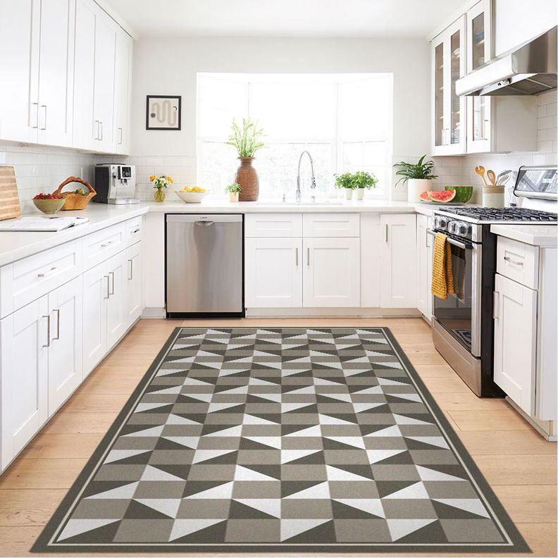 Alfombra Vinílica Living  Tablero Titanium 140x180 cm-5