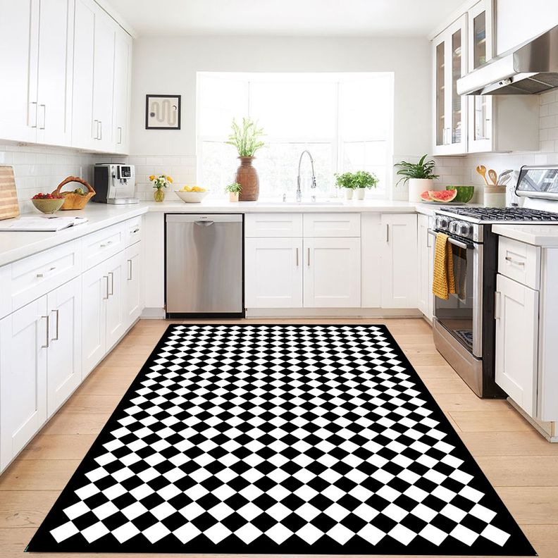 Alfombra Vinílica Living  Rombo Dama Classic 50x70 cm-7