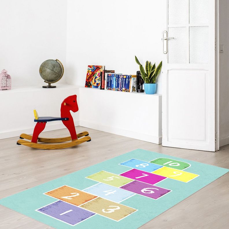 Alfombra Vinílica  Luche Clásico Agua 140x160 cm-1
