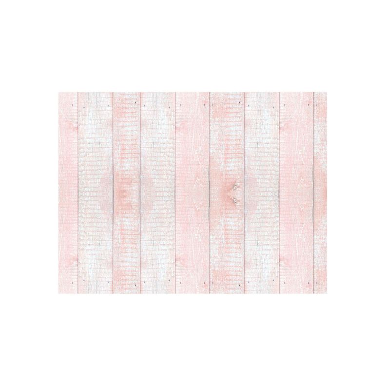 Alfombra Vinílica  Madera Vintage Palo Rosa 140x220 cm-0