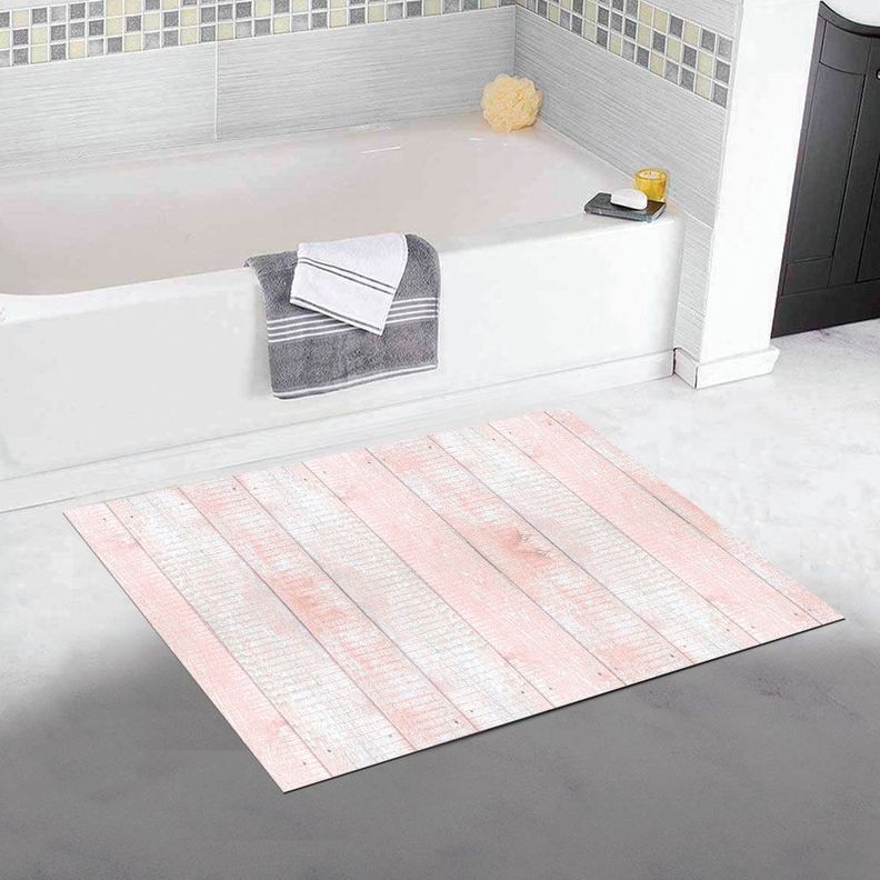 Alfombra Vinílica  Madera Vintage Palo Rosa 140x220 cm-2