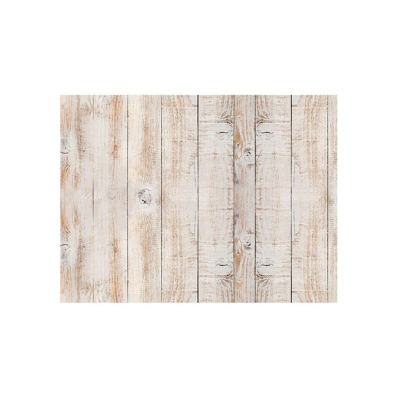 Alfombra Vinílica  Madera Vintage Natural 50x70 cm-0