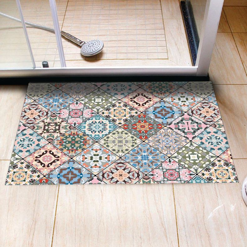 Alfombra Vinílica Baño Cocina Baldosa Niza 50x70 cm-1