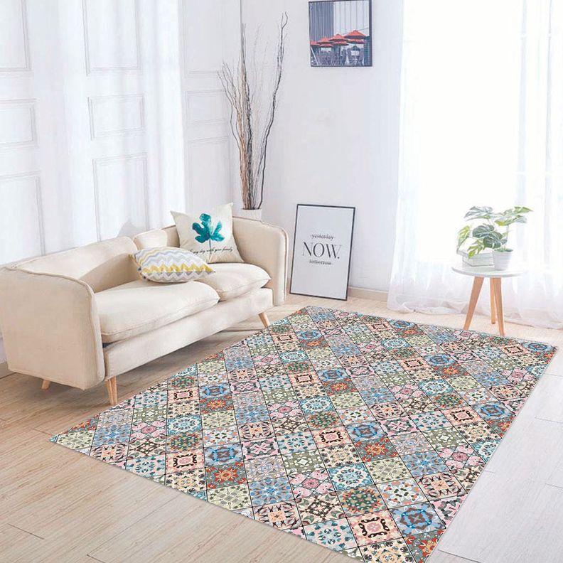 Alfombra Vinílica Baño Cocina Baldosa Niza 50x70 cm-4
