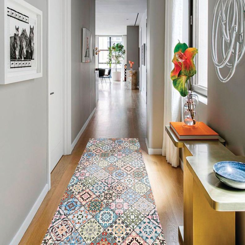 Alfombra Vinílica Baño Cocina Baldosa Niza 50x70 cm-6