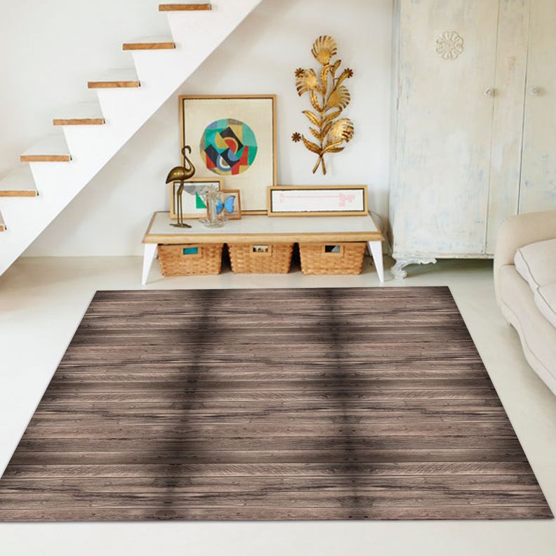 Alfombra Vinílica  Madera Rústica Red Grey 140x180 cm-8