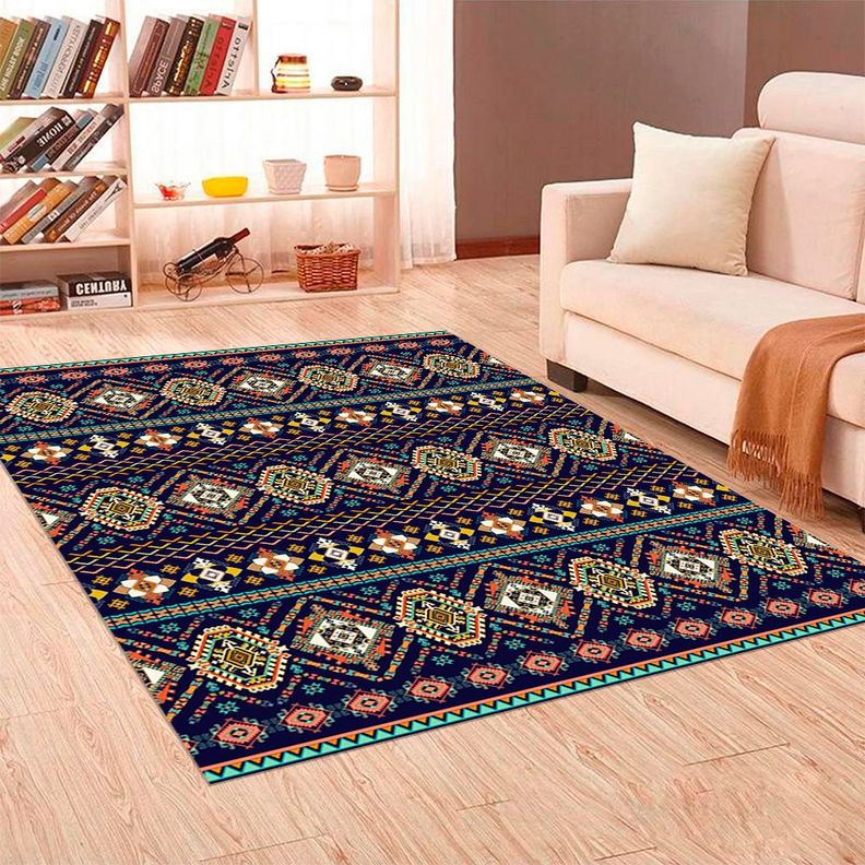 Alfombra Vinílica Living  Yomut 140x220 cm-3