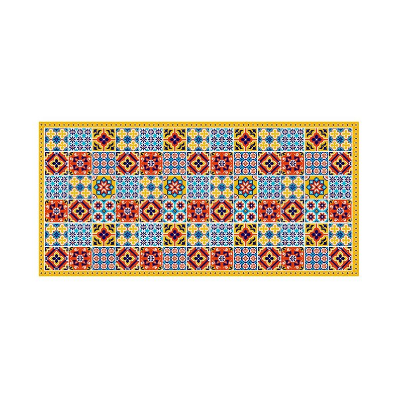 Alfombra Vinílica Cocina Baldosa Portuguesa 70x100cm-9