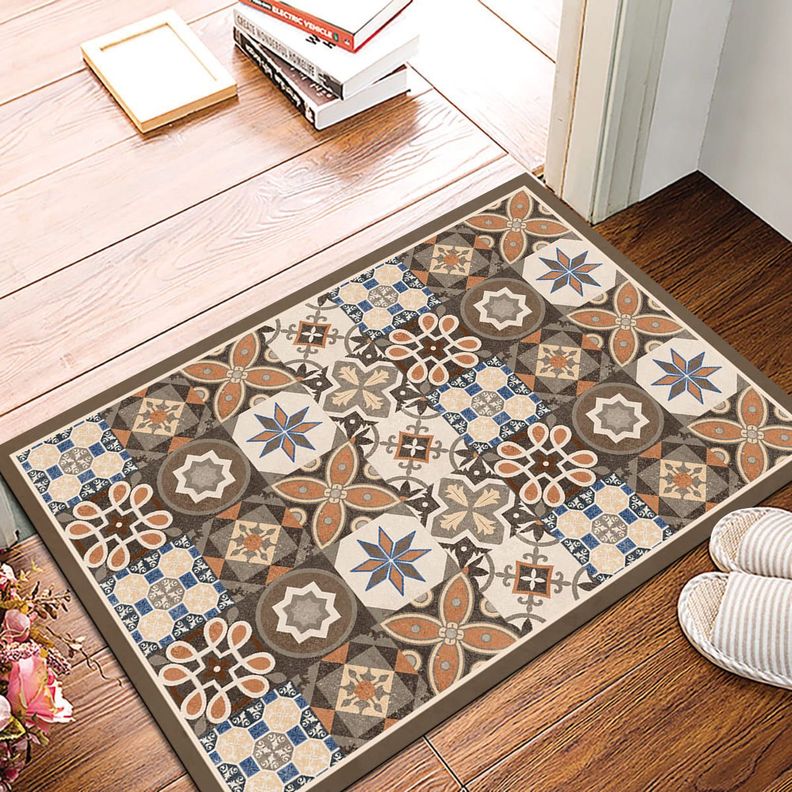 Alfombra Vinílica Baño Cocina Baldosa Verona 70x100 cm-1