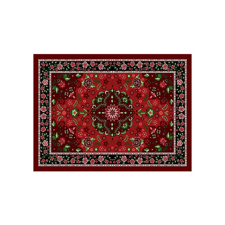 Alfombra Vinílica Living  Boteh 140x180 cm-0